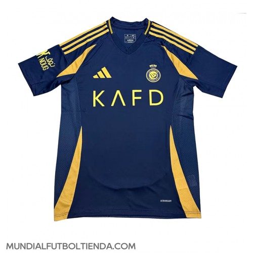 Camiseta Al-Nassr Segunda Equipación Replica 2024-25 mangas cortas